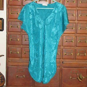 Medium Jade Paisley Sleep Nightie by Intimate Affair